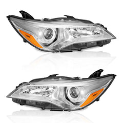 WEELMOTO front assembly angle showing full replacement headlight and improved visibility