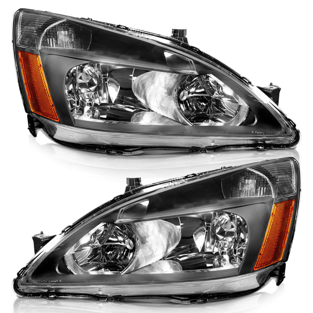 WEELMOTO front view pair showing full headlights and direct-fit benefit