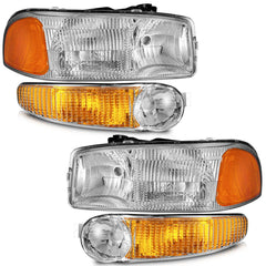 WEELMOTO front view headlight assembly showing OEM fit and restored appearance