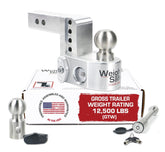 Weigh Safe front view with balls showing durable aluminum body and compatibility