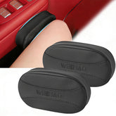 WEIHAO front view of knee pad showing compact profile and soft protection