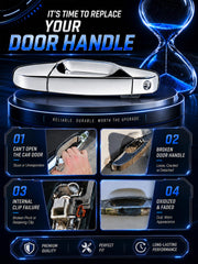 WEILEITE installed on Silverado driver door demonstrating correct fit and improved function