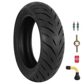 WEIYINGSI front profile of 130/70-12 tire showing tread and benefits of grip