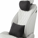WELBRIT front view pair on seat showing supportive headrest and lumbar comfort