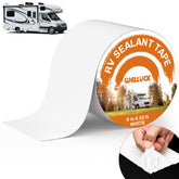 WELLUCK front view of tape roll showing natural white finish and size benefit