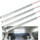 WELLUCK front view of four light bars showing compact kit and bright output