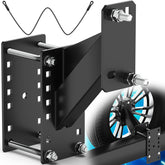 WELLUCK front view of mounted spare tire carrier showing secure hold
