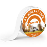 WELLUCK roll front view showing clean white finish and compact storage benefit