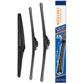 wenyant front wiper assembled on windshield showing improved visibility