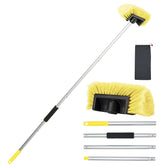 WESBRITE front view brush head shows five-sided contact and safer cleaning