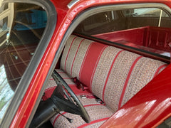 West Coast Auto close-up of heavy-duty woven texture highlighting durable, breathable fabric