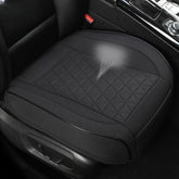 West Llama full front seat cover on car seat showing clean protection and fit