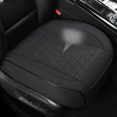 West Llama full front seat cover on car seat showing clean protection and fit