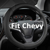 West Llama front view of black cover showing fit and finish for Chevrolet