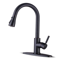 WEWE front view oil rubbed bronze faucet showing elegant design and durable finish