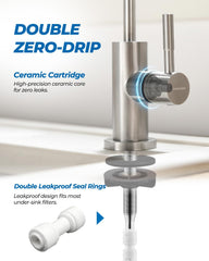 WEWE RO quick-connect hoses 1/4" and 3/8" for fast tool-free installation