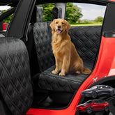 Wexyldra front view back seat cover protecting Tesla Model Y interior and preventing stains