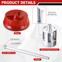 weyleity chrome rod detail showing corrosion-resistant construction