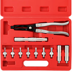 weyleity front case open with all tools visible for quick selection and transport