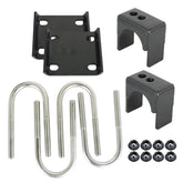 WFLNHB front view of assembled axle kit showing sturdy frame benefit
