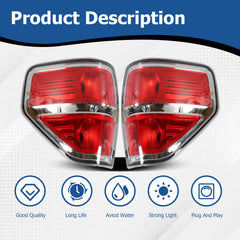 WFLNHB passenger-side tail light close-up highlighting sealed edges