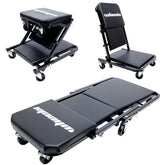 WheelX front view folded compact for easy storage and space saving