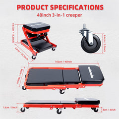 WheelX underside showing six TPR casters for smooth mobility and balance benefit