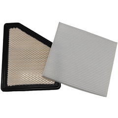 WHEELZEN engine filter pleats close-up, optimized airflow protection benefit