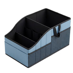 WHHMK front view of blue organizer showing clean profile and capacity