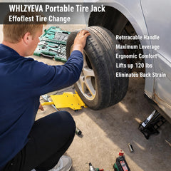 WHLZYEVA close-up of rollers enabling smooth tire rotation and precise alignment