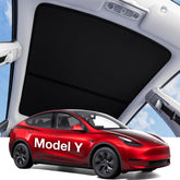 Wigoo front roof sunshade packaging showing included parts and benefits