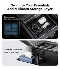 Wigoo hidden magnetic compartment open offering secure small-item storage benefit