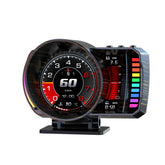 wiiyii front display on windshield showing speed, improving driver glance safety