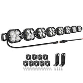 Willpower front view of 52-inch light bar showing full beam coverage benefit