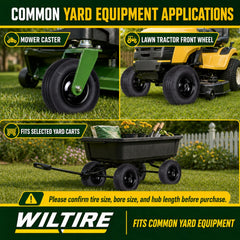 Wiltire side profile showing hub and bore for easy compatibility check