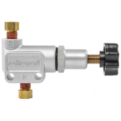 Wilwood close-up of fine-thread adjuster knob highlighting precise tuning benefit