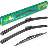 WINDSMILE front-packaging showing complete replacement set and clear fitment