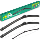 WINDSMILE front packaging showing GLB-compatible wiper set and fitment benefit