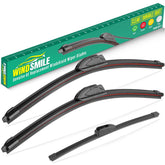 WINDSMILE front packaging showing complete Kia Soul wiper kit and easy fit