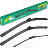 WINDSMILE front packaging showing complete three-piece set and fitment benefits