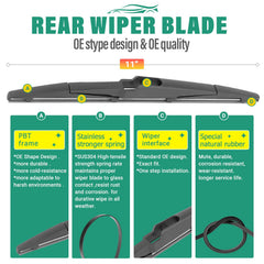 WINDSMILE installed on Kia Carnival front windshield improving visibility