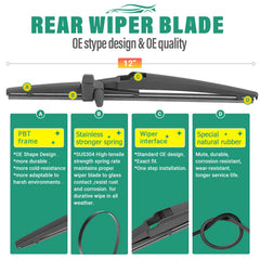 WINDSMILE installed front wipers on 4Runner improving clear visibility