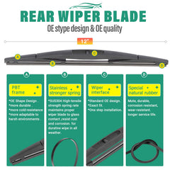 WINDSMILE installed on Honda Element front windshield improving visibility benefit