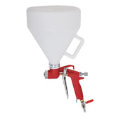 WINMAX front view of assembled texture gun showing compact design and control benefits