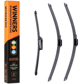 WINNERS packaging showing front and rear blade kit, clear fit confirmation