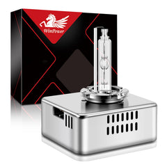 WinPower D5S front view showing bulb shape and immediate benefit brighter road illumination