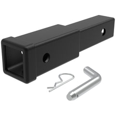 WINSBULL front view extender attached to vehicle showing clear added space