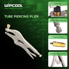 WIPCOOL close-up of tungsten steel needle showing durable piercing tip benefit