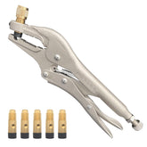 WIPCOOL front view of plier showing ergonomic handle and jaws for efficient work