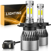 WISONDAP front view pack of 2 bulbs showcasing brighter output